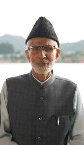 Zareef Ahmad Zareef, noted Kashmiri poet and environmentalist. 